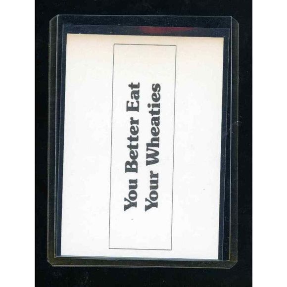 Michael Jordan Wheaties Card Mint Condition - Picture 3 of 4